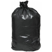 BWK527 Boardwalk, 45 Gallon Trash Can Liner, 1 mil, Black (100/case)