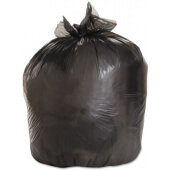 BWK3339H Boardwalk, 33 Gallon Trash Can Liner, 0.5 mil, Black (200/case)