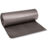 BWK3858SEH Boardwalk, 60 Gallon Trash Can Liner, 1.1 mil, Gray (100/case)