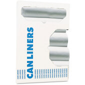 BWK404616 Boardwalk, 45 Gallon Trash Can Liner, 13 Micron, White (250/case)