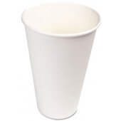 BWKWHT16HCUP Boardwalk, 16 oz Paper Hot Cups, White (1,000/case)
