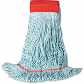 BWK1400LEA Boardwalk, Large Looped End Synthetic Cotton EchoMop Head, Blue