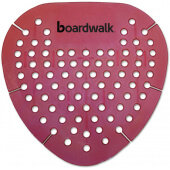 BWKGEMSAP Boardwalk, Spiced Apple Scented Gem Urinal Screen, Red (12/pk)