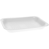 51P102FS Pactiv Evergreen, #2 Foam Supermarket Meat Tray, White (500/case)