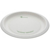 PSP10EC Pactiv Evergreen, 10" EarthChoice® Compostable Paper Plate, White (300/case)