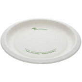 PSP09EC Pactiv Evergreen, 9" EarthChoice® Compostable Paper Plate, White (450/case)