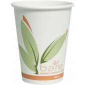 412RCN-J8484 Solo, 12 oz Eco-Forward™ Paper Hot Cup, Bare (1,000/case)