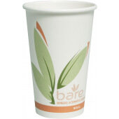 316RC-J8484 Solo, 16 oz Eco-Forward™ Paper Hot Cup, Bare (1,000/case)