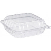 C90PST1 Dart, 8 1/4" ClearSeal® Plastic Clamshell Deli Container, Clear (250/case)