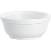 8B20 Dart, 8 oz Insulated Foam "J" Cup Deli Container, White (1,000/case)