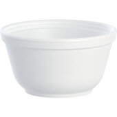 10B20 Dart, 10 oz Insulated Foam "J" Cup Deli Container, White (1,000/case)