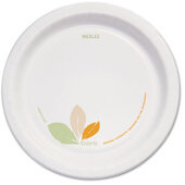 OFMP9R-J7234 Solo, 8 1/2" Eco-Forward® Medium Weight Paper Plate, Bare (250/case)