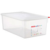 03038 Araven, Full Size Polypropylene Food Storage Box w/ Airtight Lid, 8" Deep