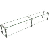 ED20-10815 Hatco, 108" x 15" Stationary Full Service Tempered Glass Sneeze Guard