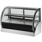 40855 Vollrath, 35 1/2" Countertop Full Service Cayenne® Heated Display Case w/ 2 Shelves