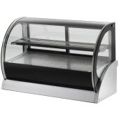 40853 Vollrath, 47 1/4" Curved Glass Refrigerated Countertop Display Case