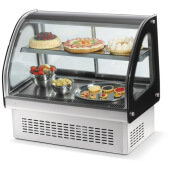 40842 Vollrath, 36" Curved Glass Refrigerated Drop-In Display Case