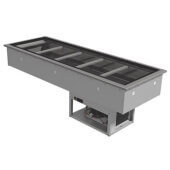 DIRCP-5 Advance Tabco, Electric Drop-in Refrigerated Cold Food Well, 5 Pan