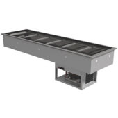 DIRCP-6 Advance Tabco, Electric Drop-in Refrigerated Cold Food Well, 6 Pan