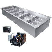 CWBR-6 Hatco, Electric Drop-in Remote Cooled Refrigerated Cold Food Well, 6 Pan