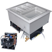 HCWBIR-2DA Hatco, 3 kW Electric Drop-In Remote Cooled Dual Temp Food Well, 2 Pans
