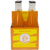 00760712061002 Boylan, 4-Pack 12 oz Cane Sugar Orange Soda (6/case)