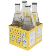 00760712132009 Boylan, 4-Pack 12 oz Lemon Seltzer (6/case)