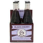 00760712041004 Boylan, 4-Pack 12 oz Cane Sugar Black Cherry Soda (6/case)
