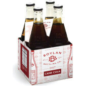 17100 Boylan, 4-Pack 12 oz Diet Cane Cola Soda (6/case)