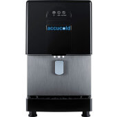 AIWD160 Accucold, 160 Lb Air Cooled Countertop Nugget Ice Machine & Water Dispenser, 5.3 Lb Storage