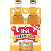 10087191 IBC, 4-Pack 12 oz Cane Sugar Cream Soda (6/case)
