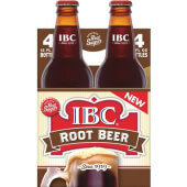 10087190 IBC, 4-Pack 12 oz Cane Sugar Root Beer Soda (6/case)