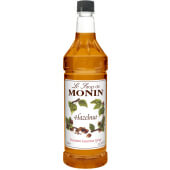 M-FR023F Monin, 1 Liter Hazelnut Flavoring Syrup (4/case)