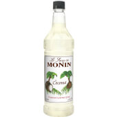 M-FR013F Monin, 1 Liter Coconut Flavoring Syrup (4/case)