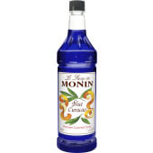 M-FR007F Monin, 1 Liter Blue Curacao Flavoring Syrup (4/case)