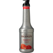 M-RP042F Monin, 1 Liter Strawberry Puree (4/case)