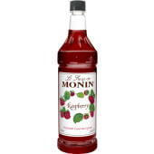 M-FR040F Monin, 1 Liter Raspberry Flavoring Syrup (4/case)