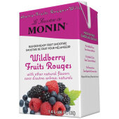 M-EG114B Monin, 46 fl oz Wildberry Fruit Smoothie Mix (6/case)