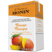 M-EG032B Monin, 46 fl oz Mango Fruit Smoothie Mix (6/case)