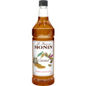 M-FR009F Monin, 1 Liter Caramel Flavoring Syrup (4/case)