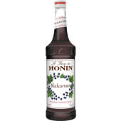 M-AR005A Monin, 750 ml Blackcurrant Flavoring Syrup (12/case)