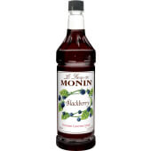 M-FR006F Monin, 1 Liter Blackberry Flavoring Syrup (4/case)