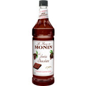 M-FR043F Monin, 1 Liter Swiss Chocolate Flavoring Syrup (4/case)