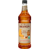 M-FL084F Monin, 1 Liter Organic Honey Sweetener Syrup (4/case)