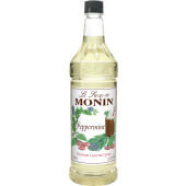 M-FR050F Monin, 1 Liter Peppermint Flavoring Syrup (4/case)