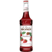 M-AR042A Monin, 750 ml Strawberry Flavoring Syrup (12/case)