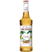 M-AR045A Monin, 750 ml Vanilla Flavoring Syrup (12/case)
