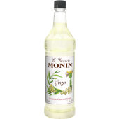 M-FR018F Monin, 1 Liter Ginger Flavoring Syrup (4/case)