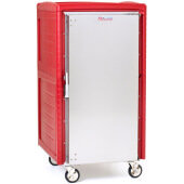 C548N-SU Metro, Red Insulated Food Pan Carrier w/ Casters, 28 Pan Capacity