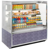 ITRSS3626-B18 Federal Industries, 36" Italian Glass Refrigerated Display Case, Self Service